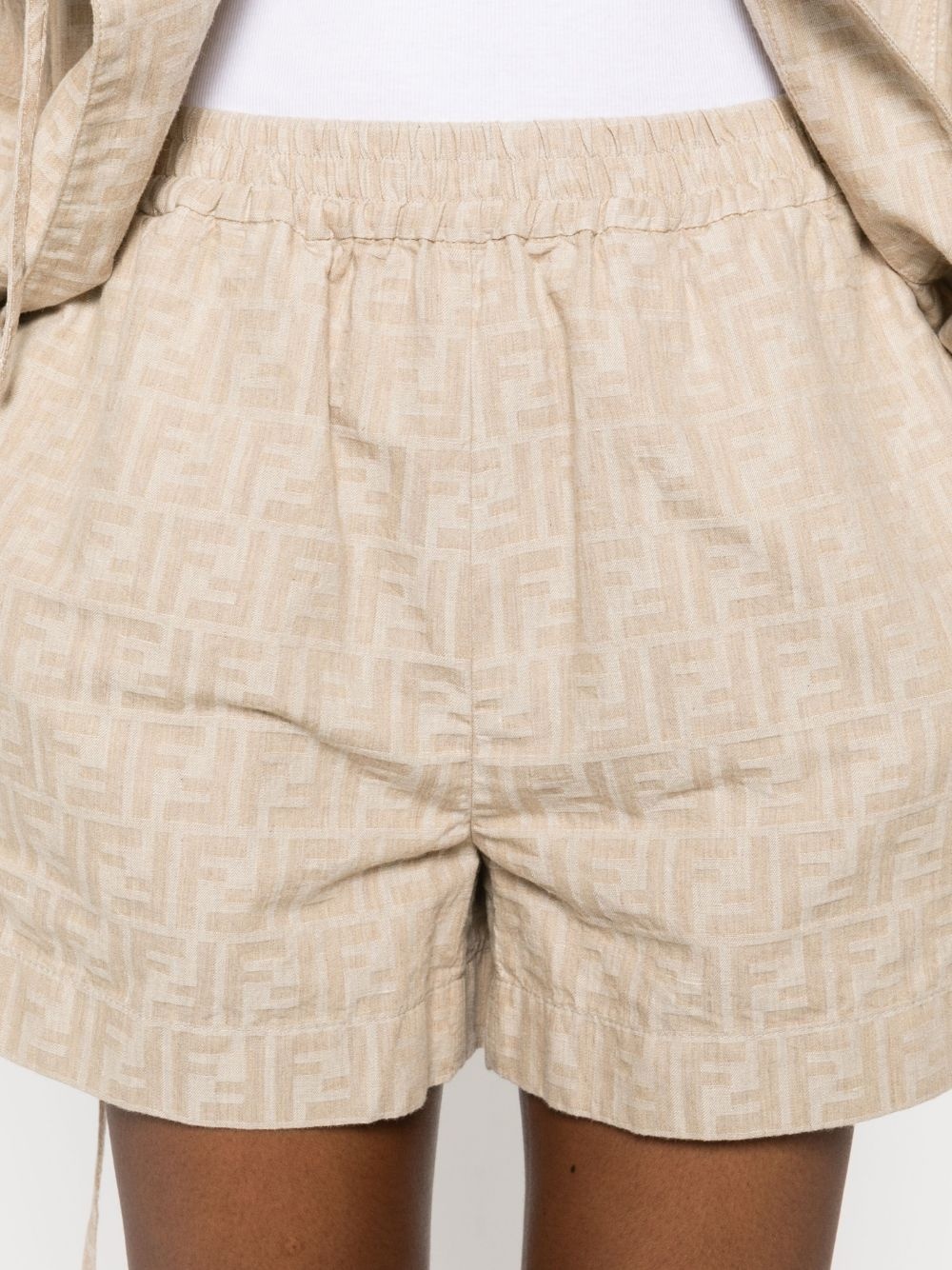 FF-jacquard shorts - 5