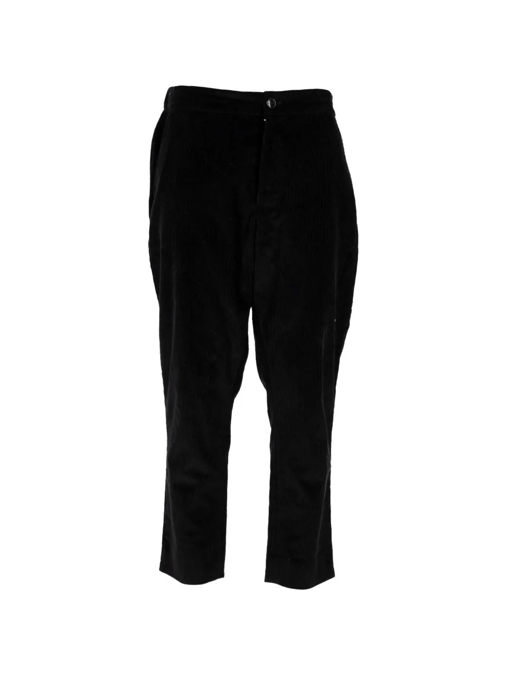high-rise cropped trousers - 1