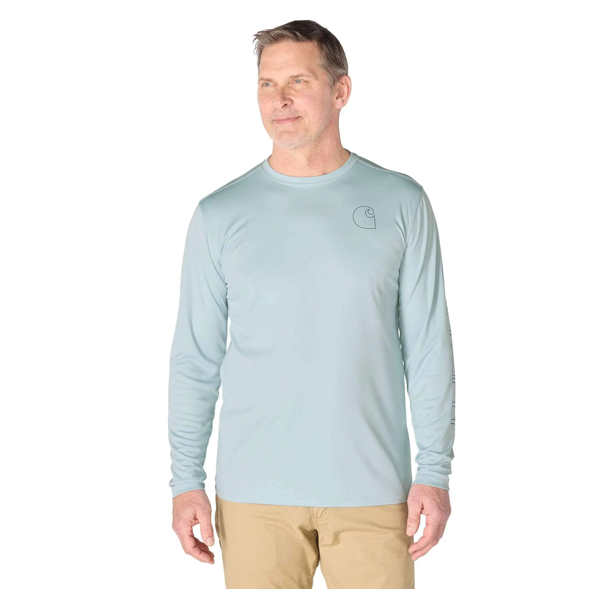 Force Sun Defender™ Relaxed LS Logo T-Shirt - 1