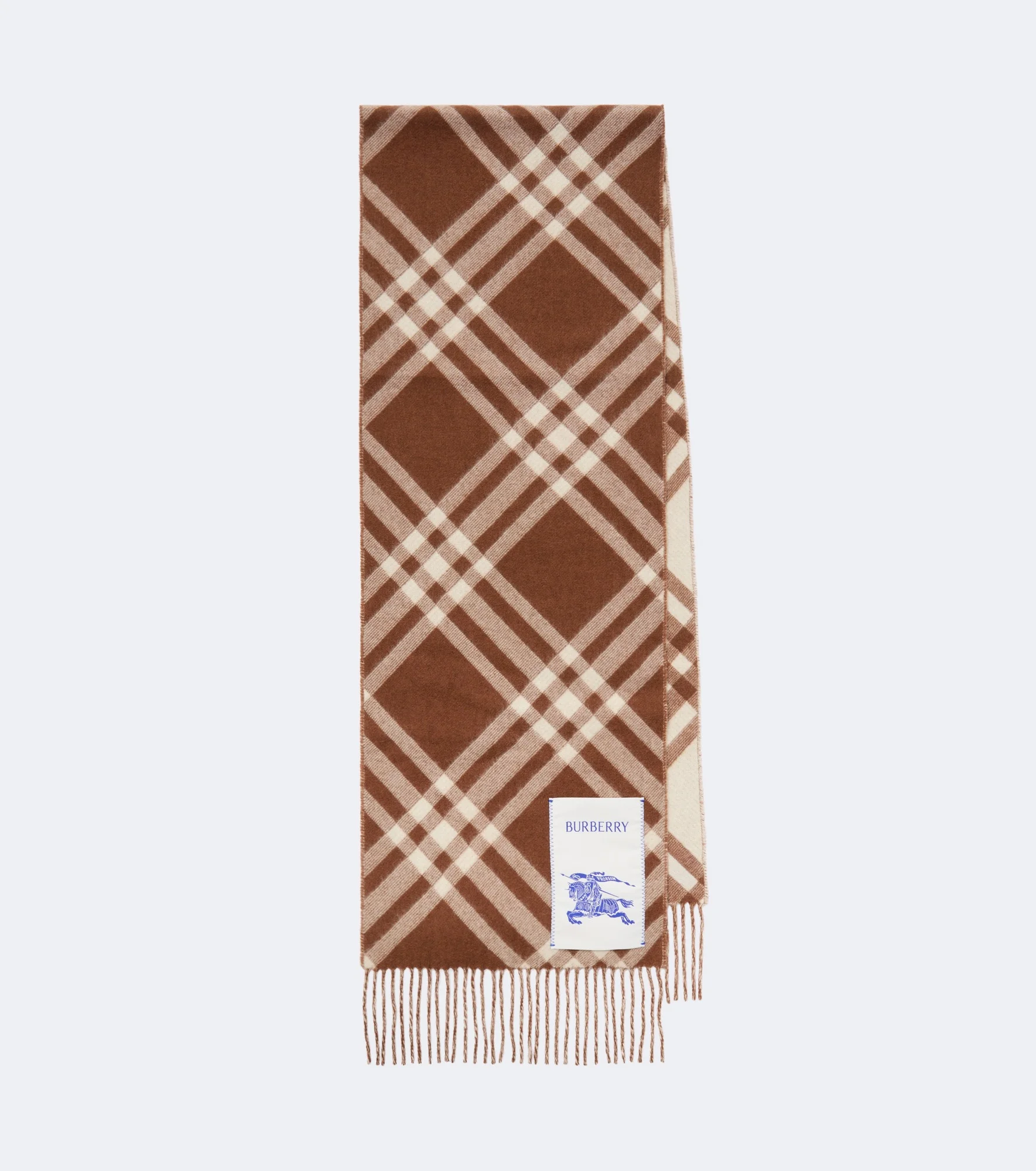 Burberry Check cashmere scarf - 1