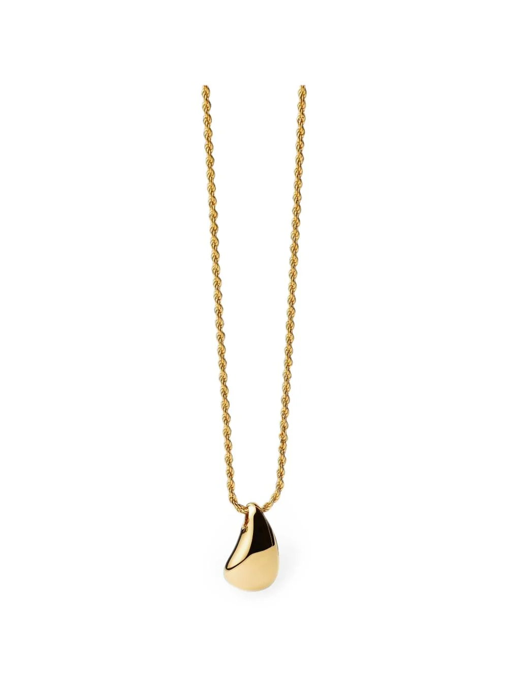 Savi sculptural droplet necklace - 1