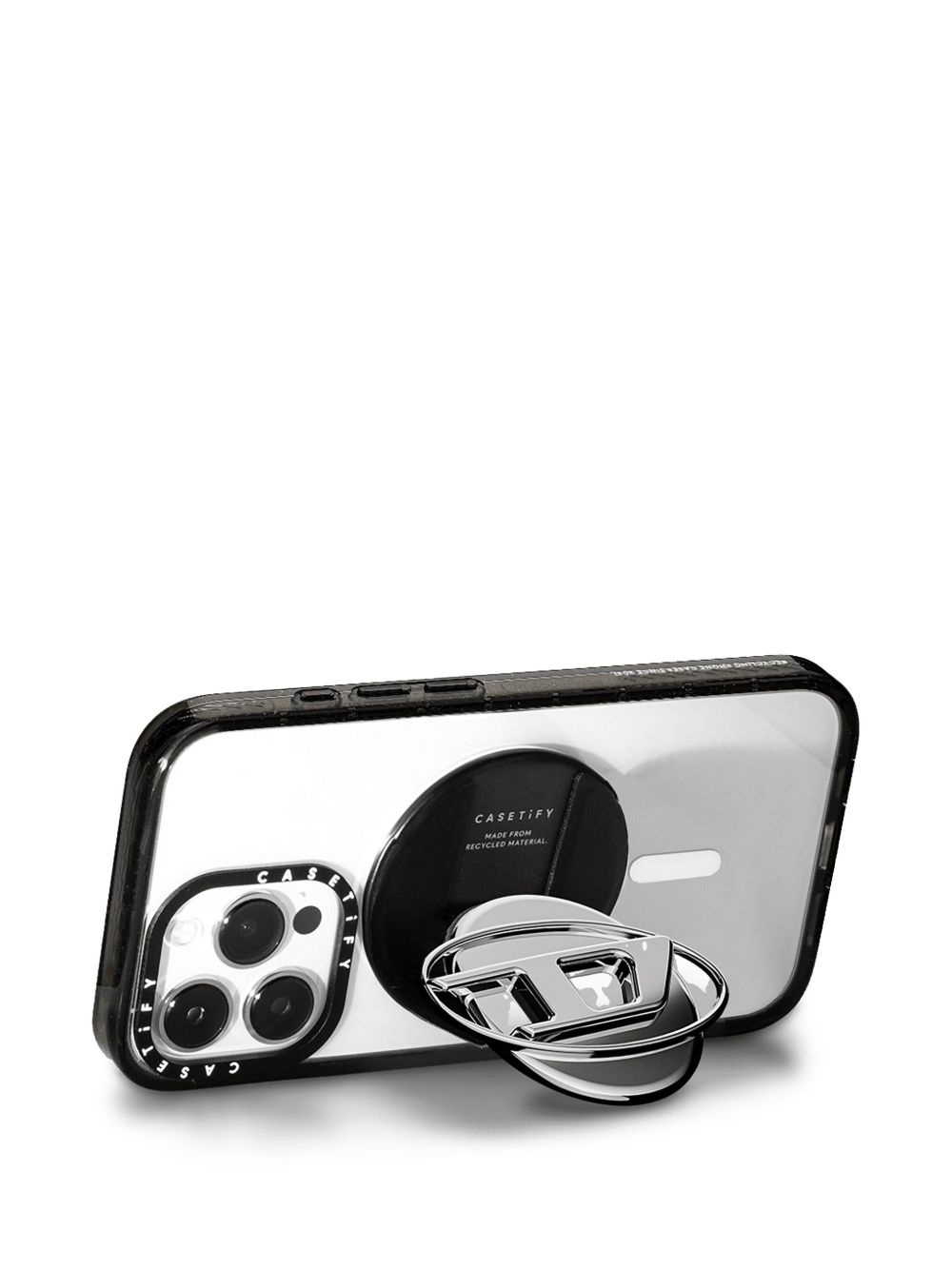 x CASETiFY logo-plaque phone grip stand - 4