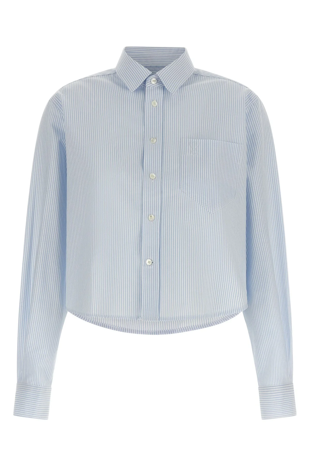 'Ami De Coeur' Cropped Shirt - 1