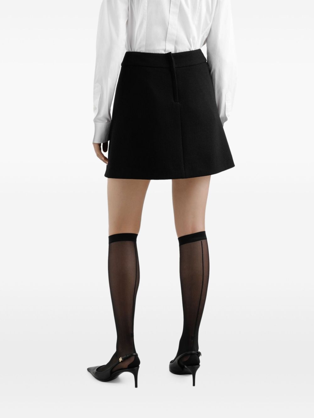 A-line mini skirt - 4