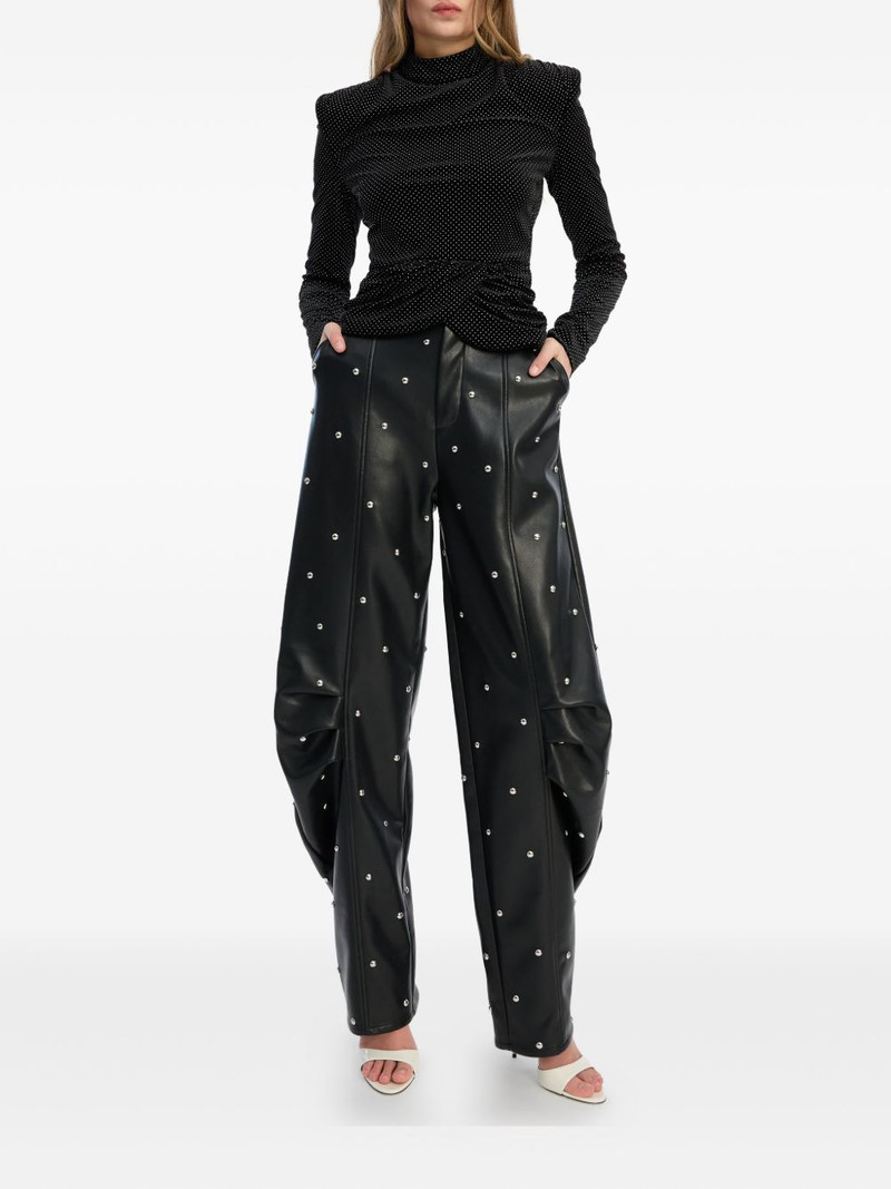 ROTATE studded cargo trousers outlook