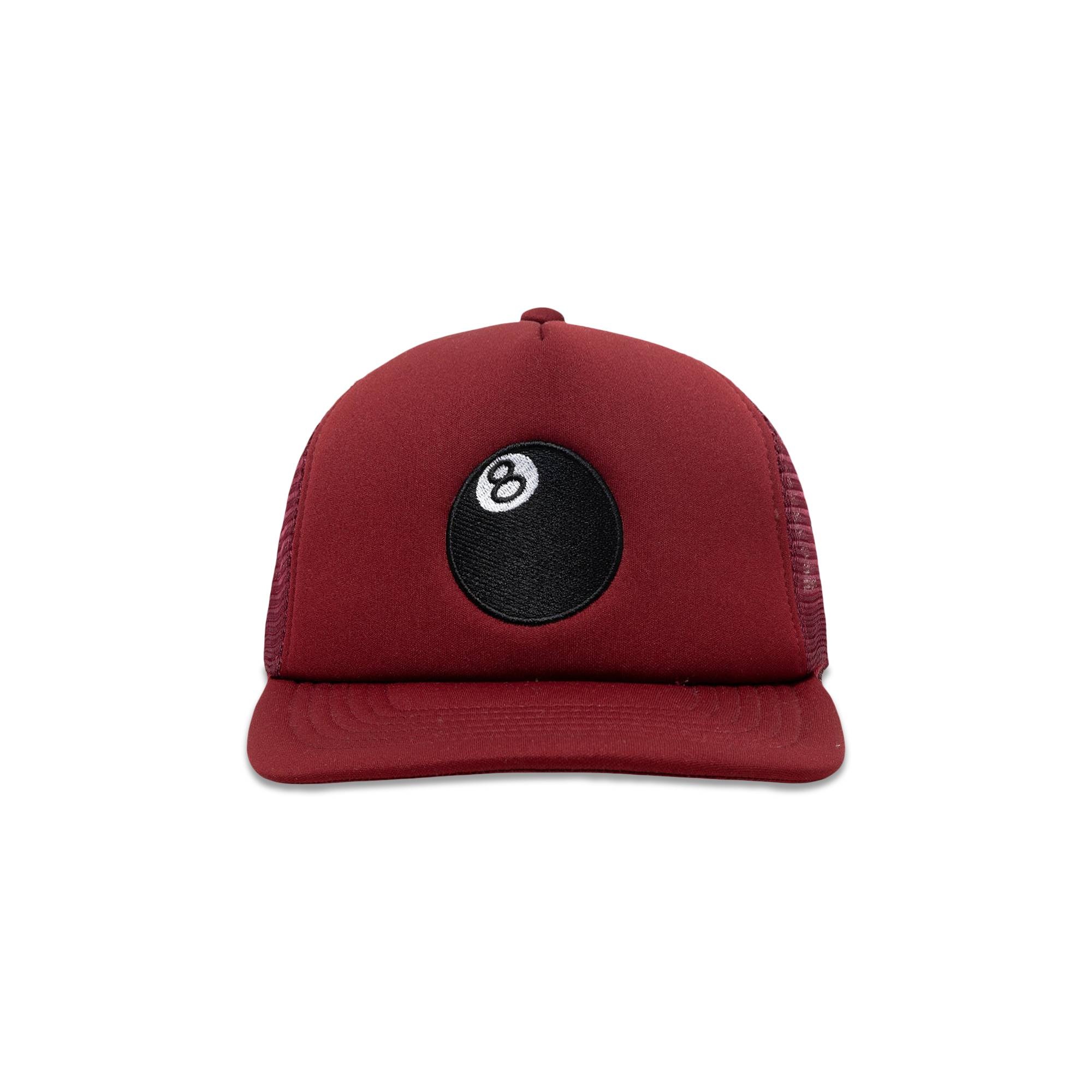 Stussy Trucker 8 Ball Snapback 'Paprika' - 1