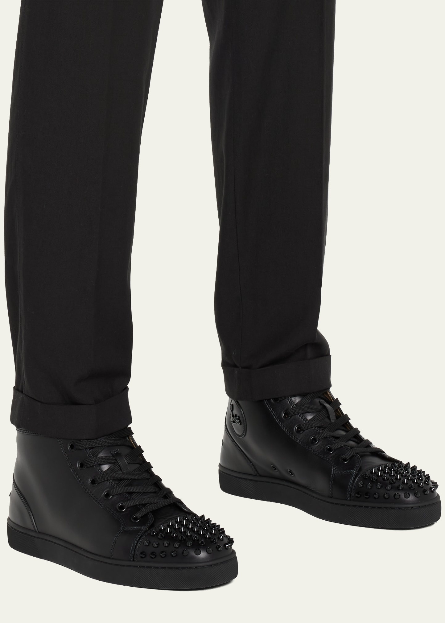 Men's Lou Spikes High-Top Sneakers - 2