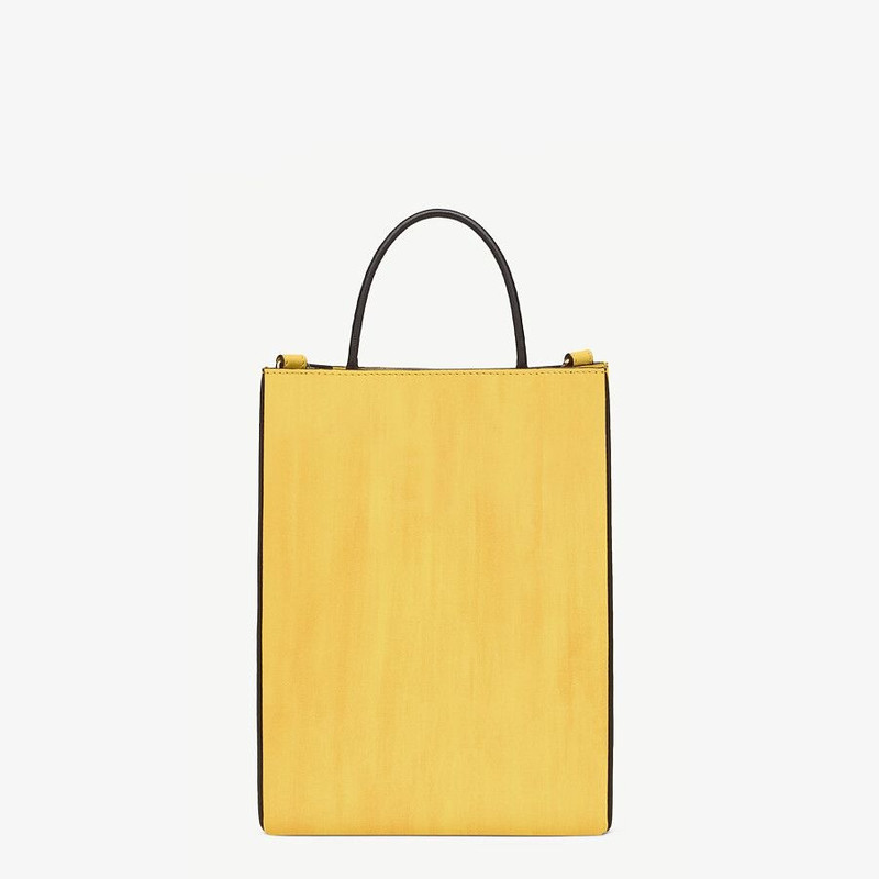 Yellow leather bag 3