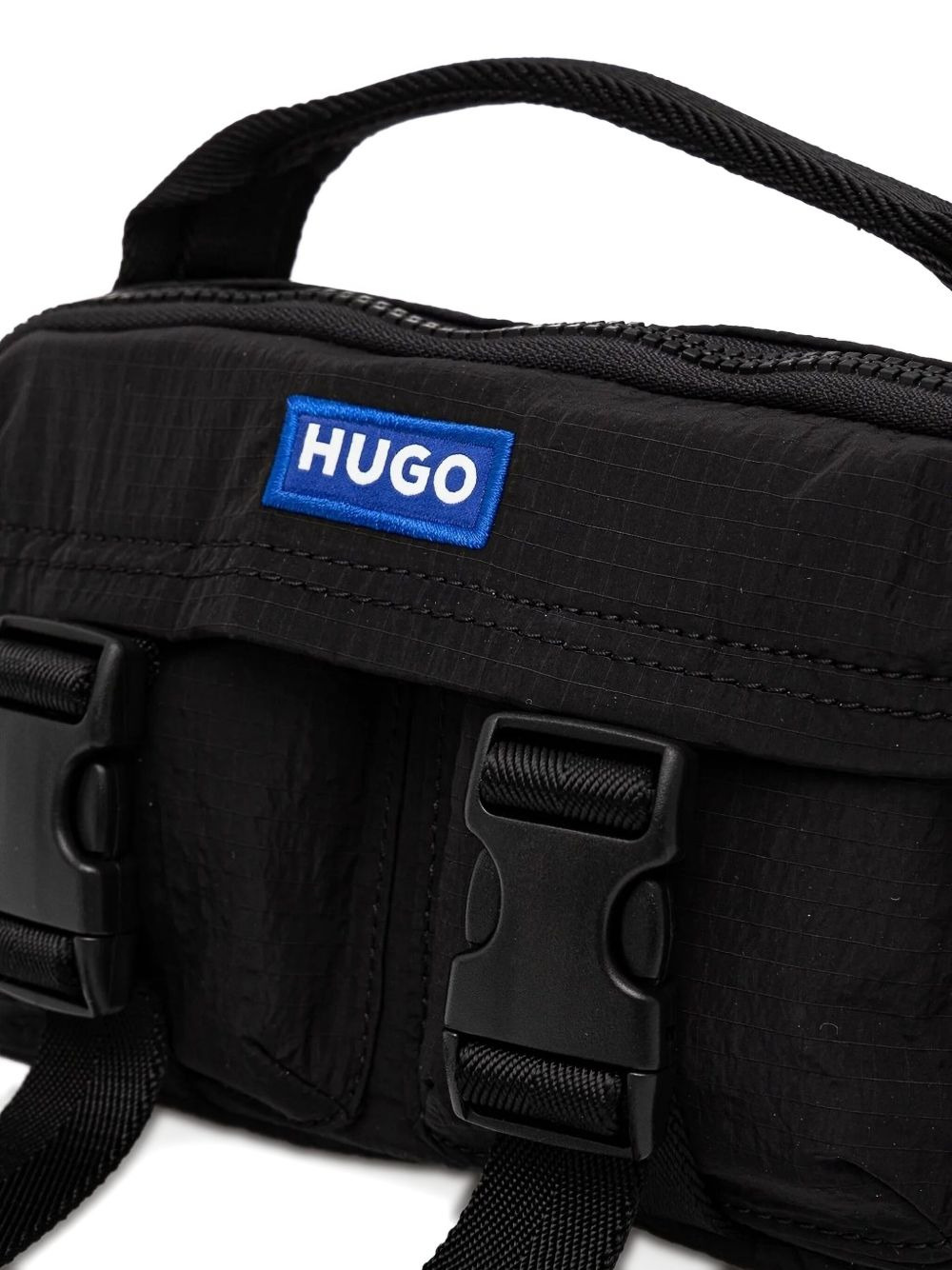 buckle top-handle shoulder bag - 3