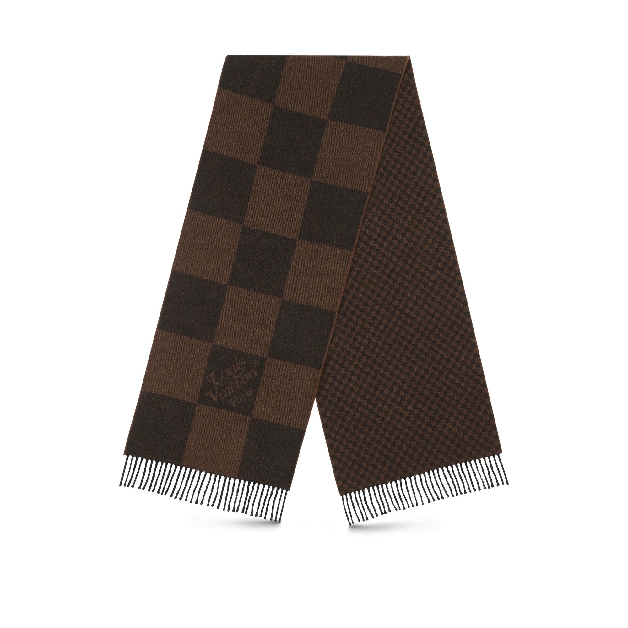 Giant Damier Scarf - 1