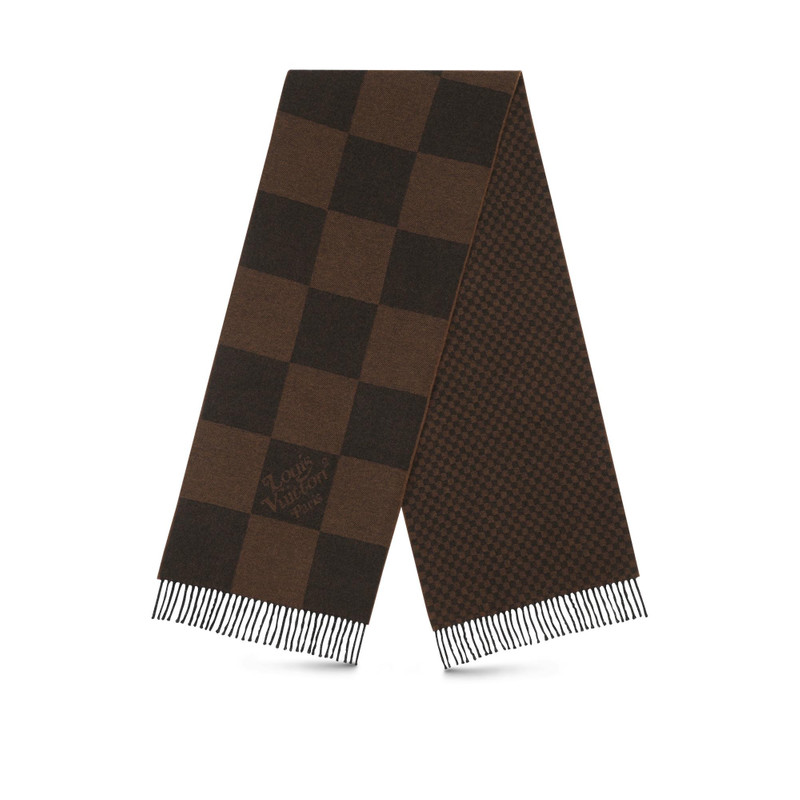 Giant Damier Scarf 1
