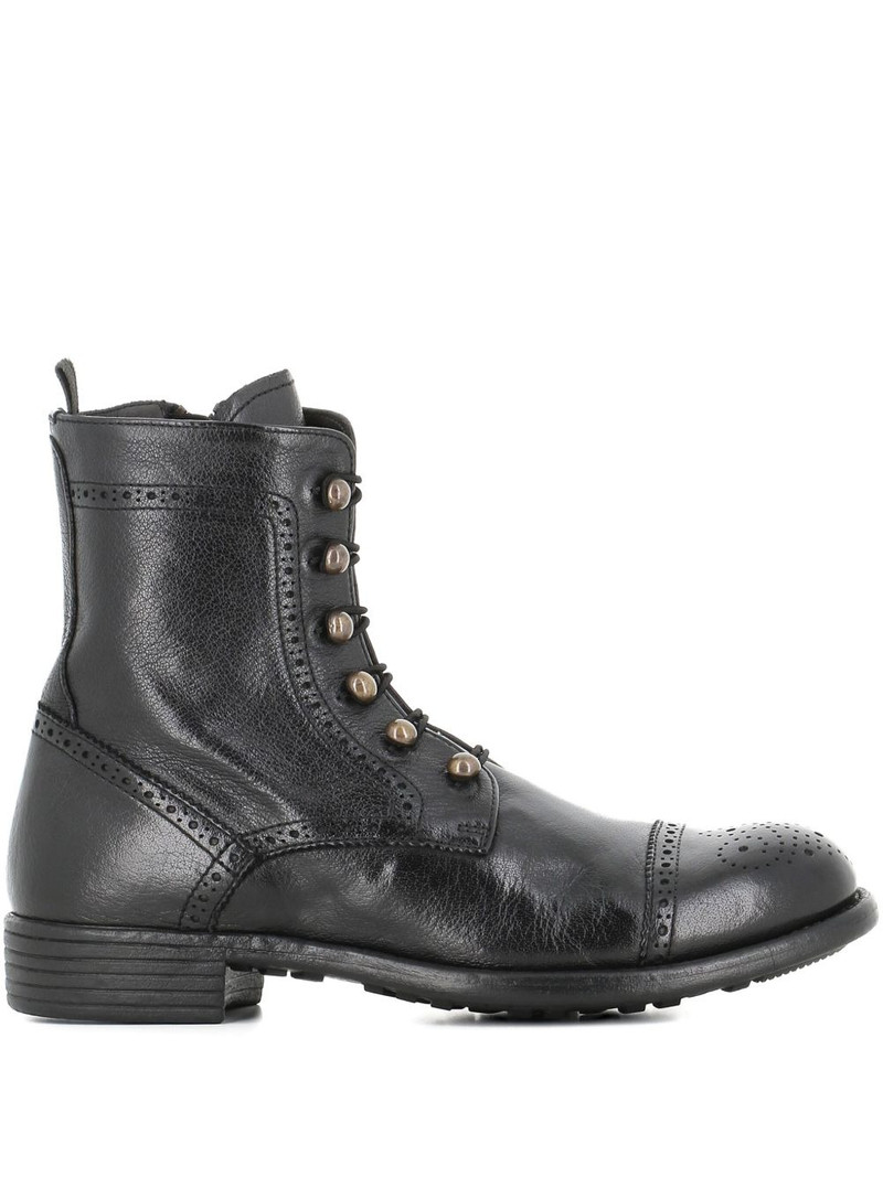 lace-up brogue boots 1