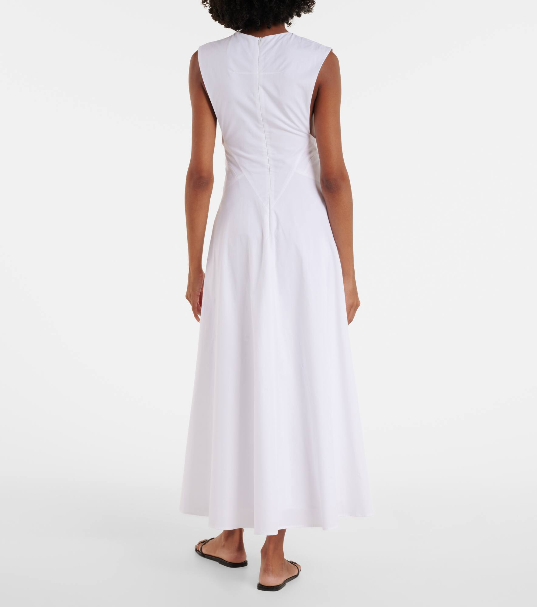 Anisa cotton midi dress - 3