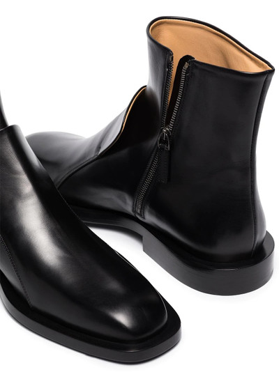 Jil Sander flap ankle boots outlook