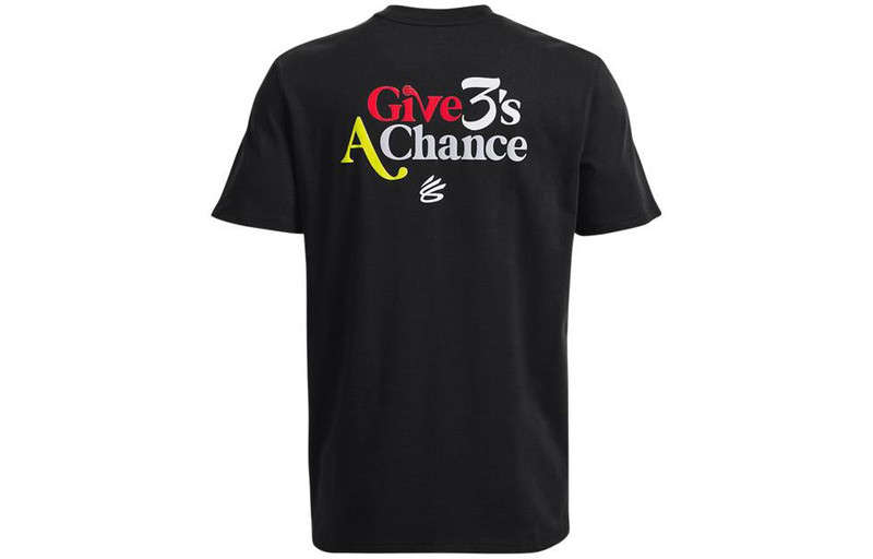 Under Armour Under Armour Curry 3'S Hvyweight T-shirt 'Black Multi' 1376275-001 outlook