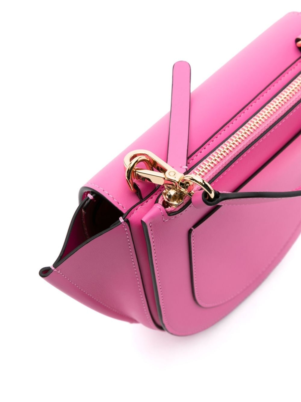 mini Hortensia leather tote bag - 4