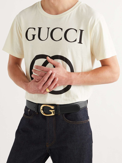 GUCCI 4cm Leather Belt outlook