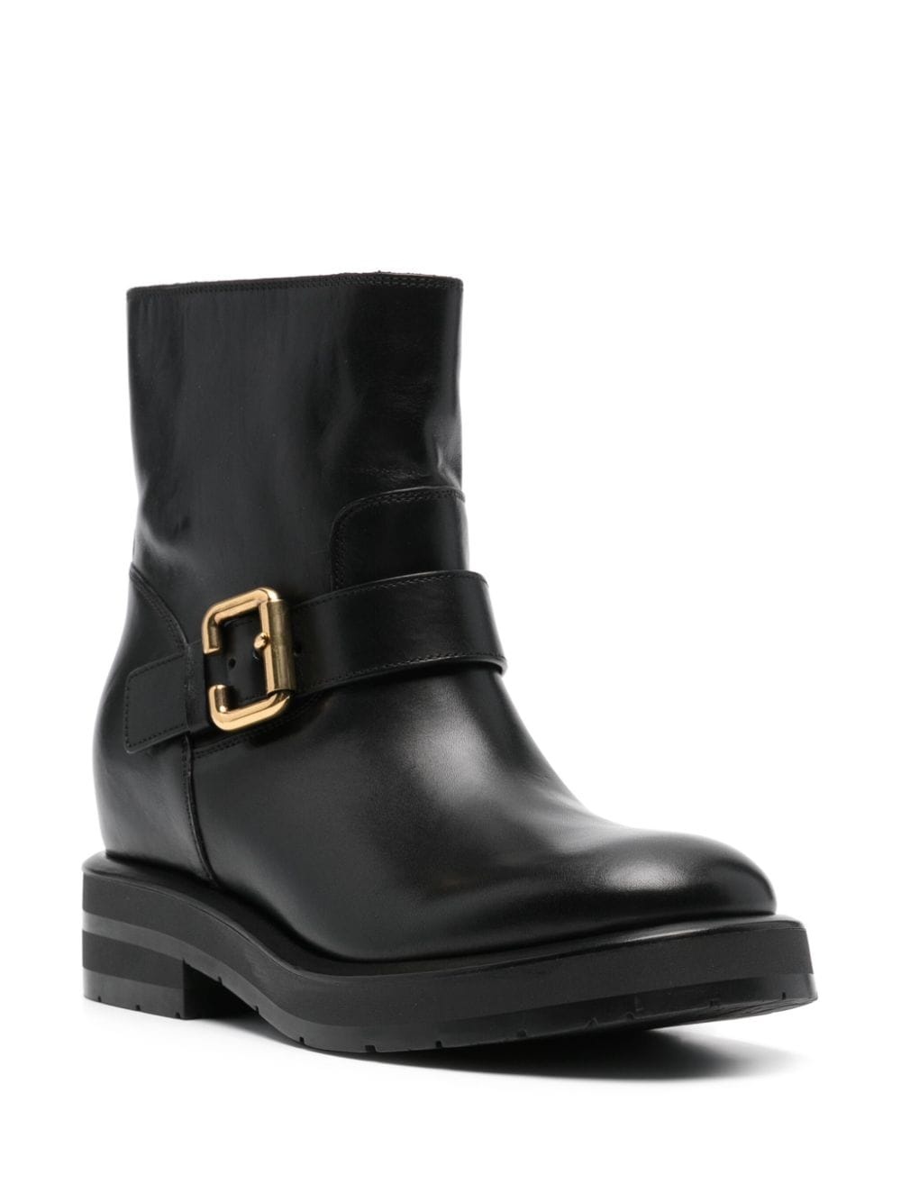 leather boots - 2