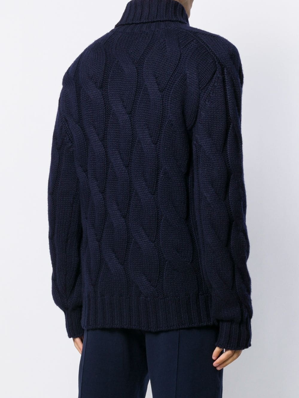 rollneck cashmere sweater - 4