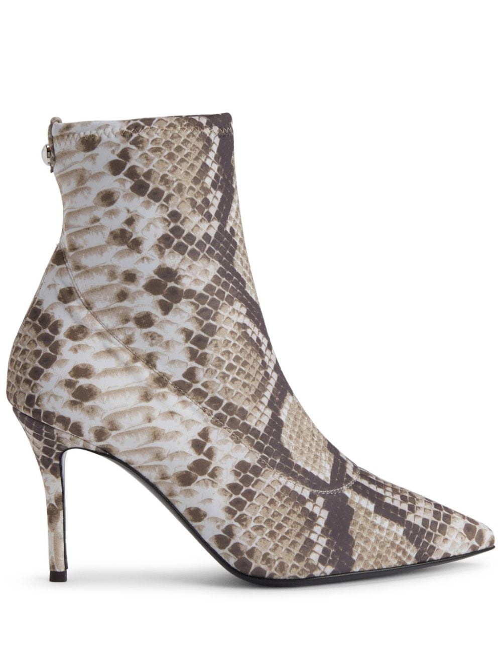 Mirea 90mm snakeskin-print boots - 1