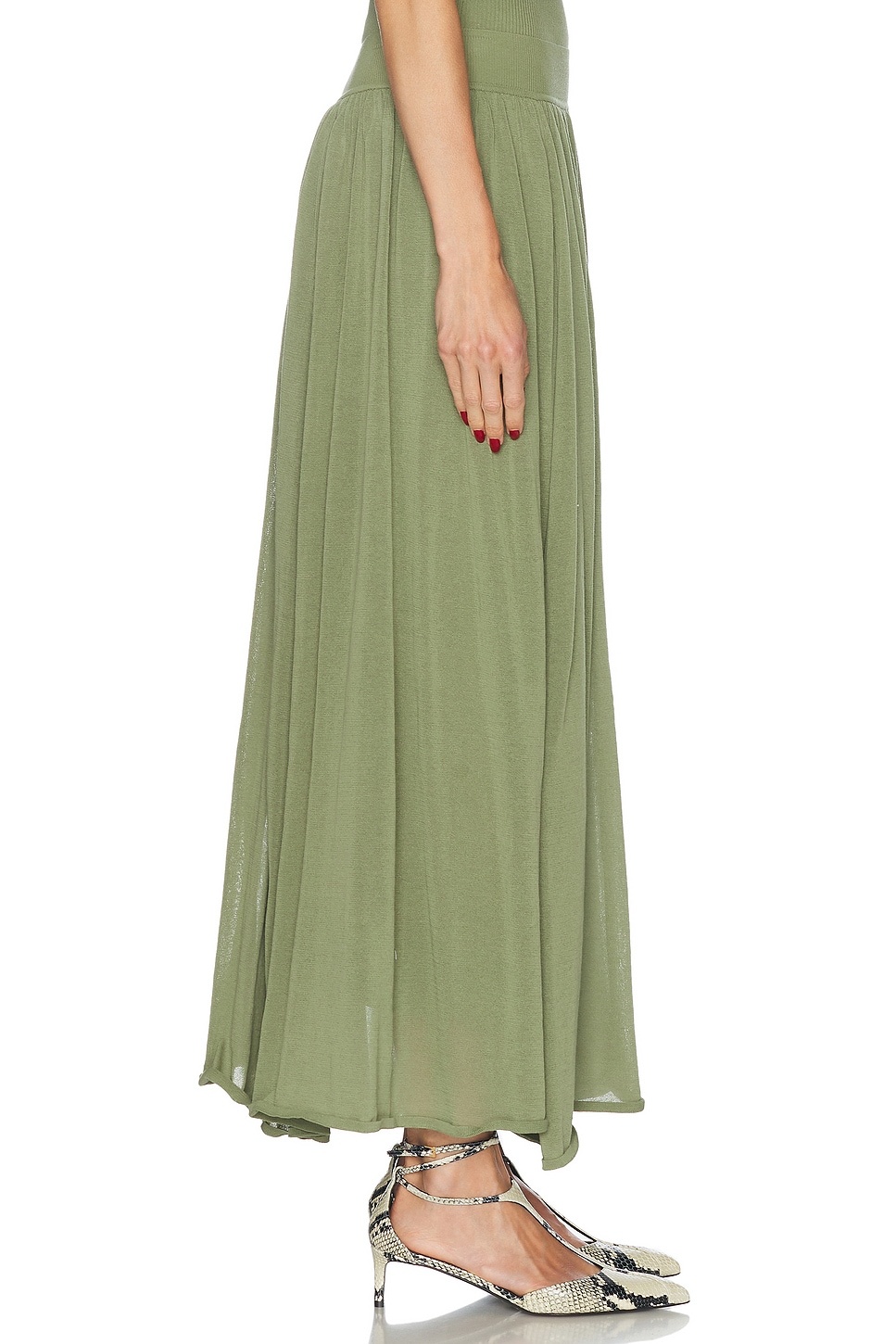 Illuminate Gathered Skirt - 3