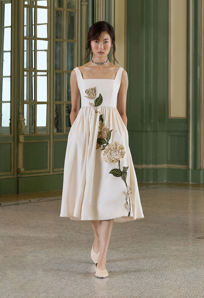 Miramar Gardenia Midi Dress 4