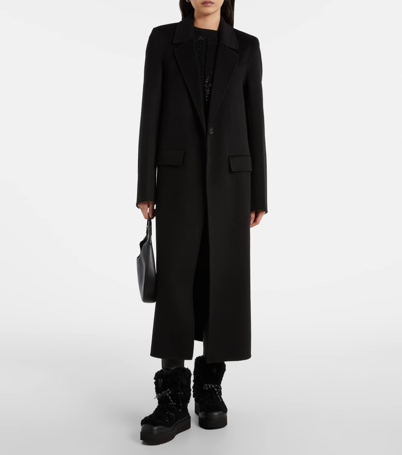 TORY BURCH Mellow shearling and suede lace-up boots outlook