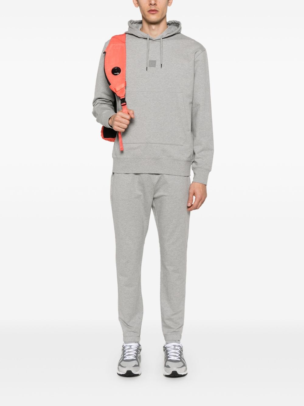 fleece logo sweatpants - 2