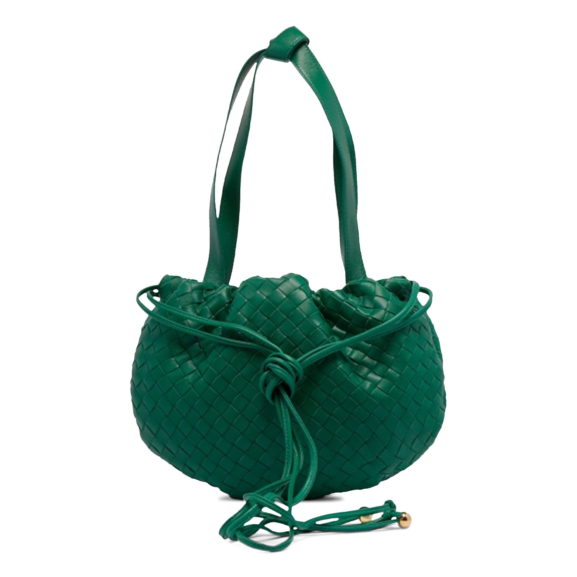 Bottega Veneta The Small Bulb Shoulder Bag 'Green' - 1