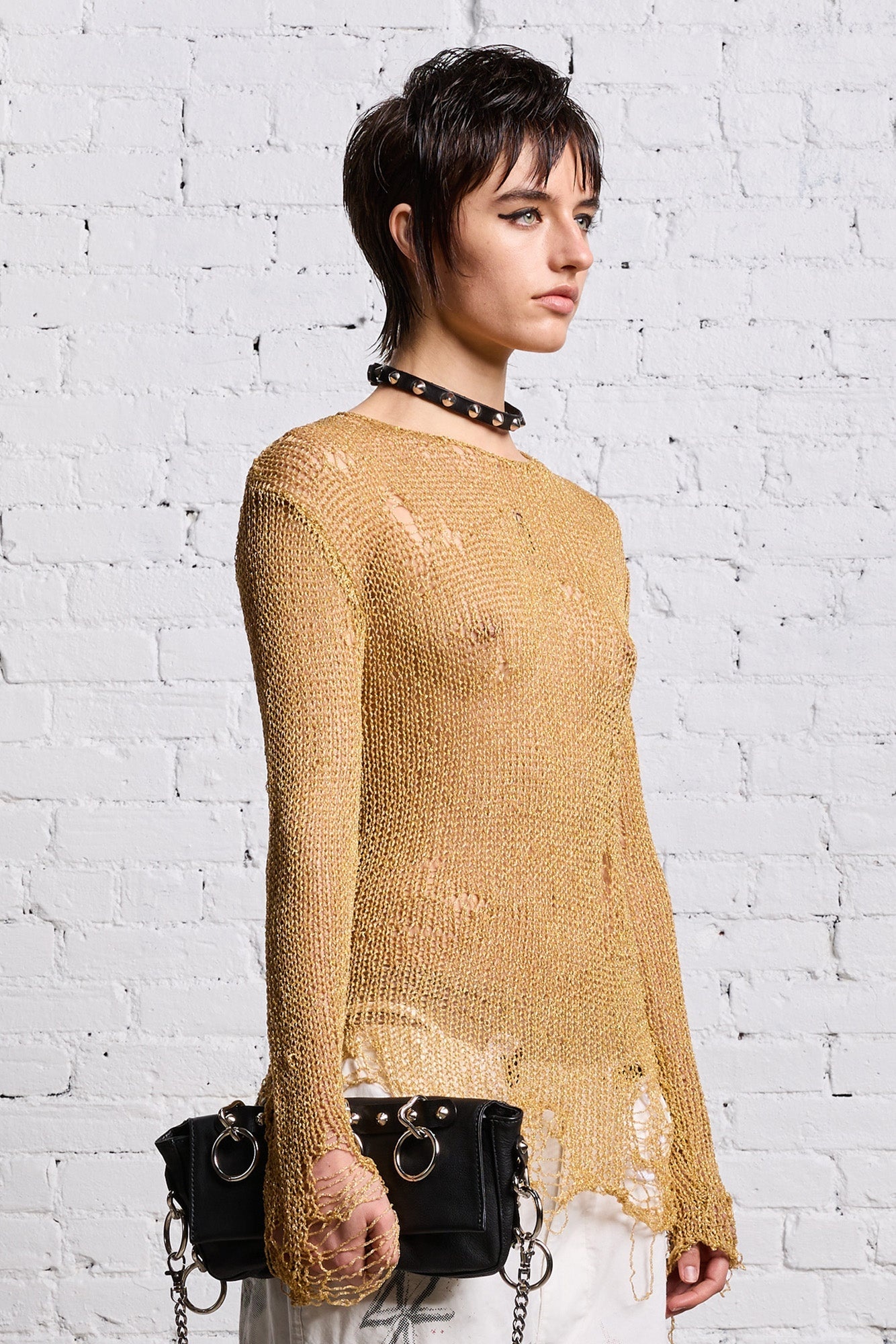 THREADBARE CREWNECK - GOLD - 6