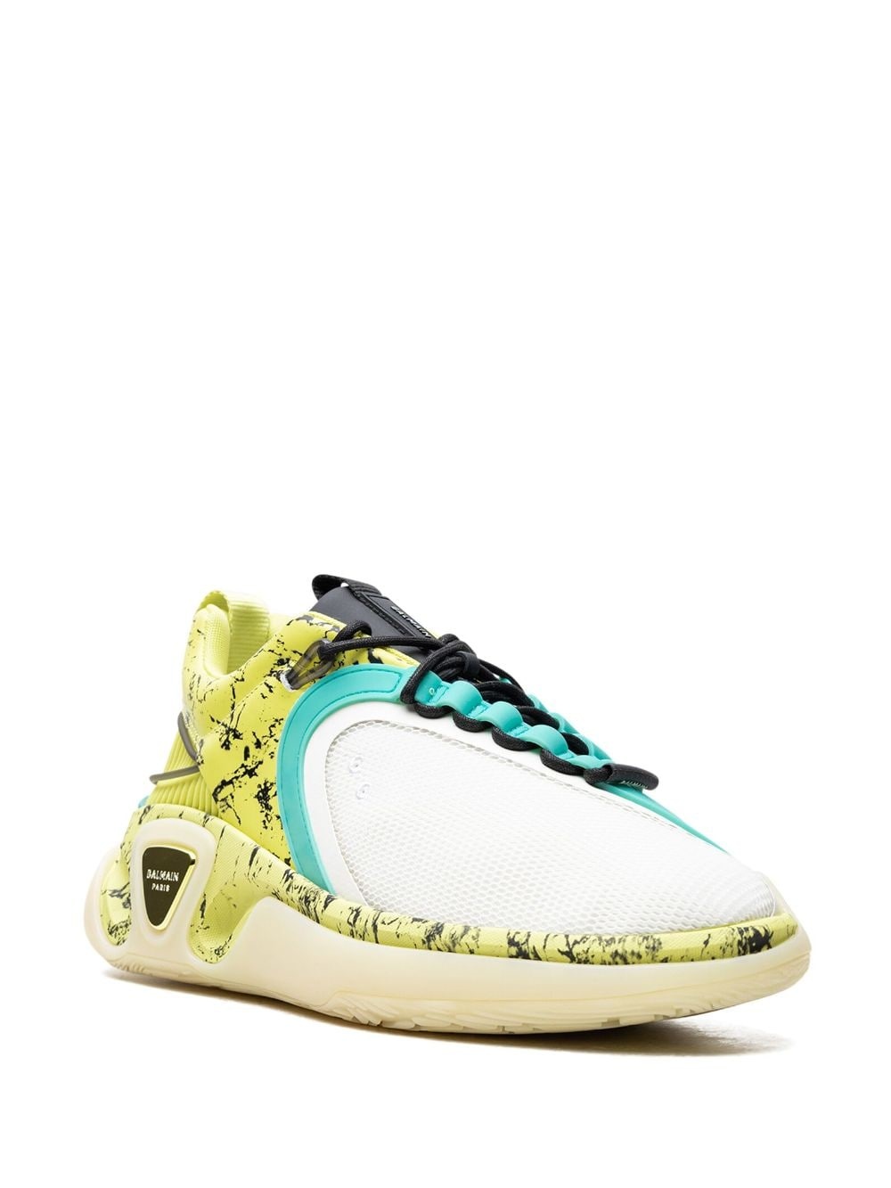 B Runner "Marble Print" sneakers - 2