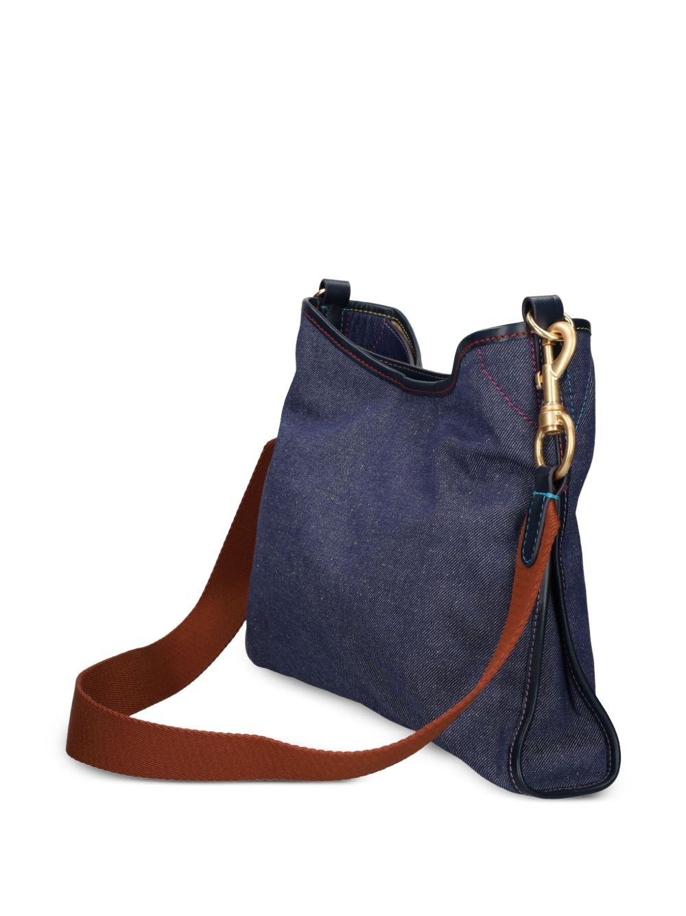 denim shoulder bag - 2