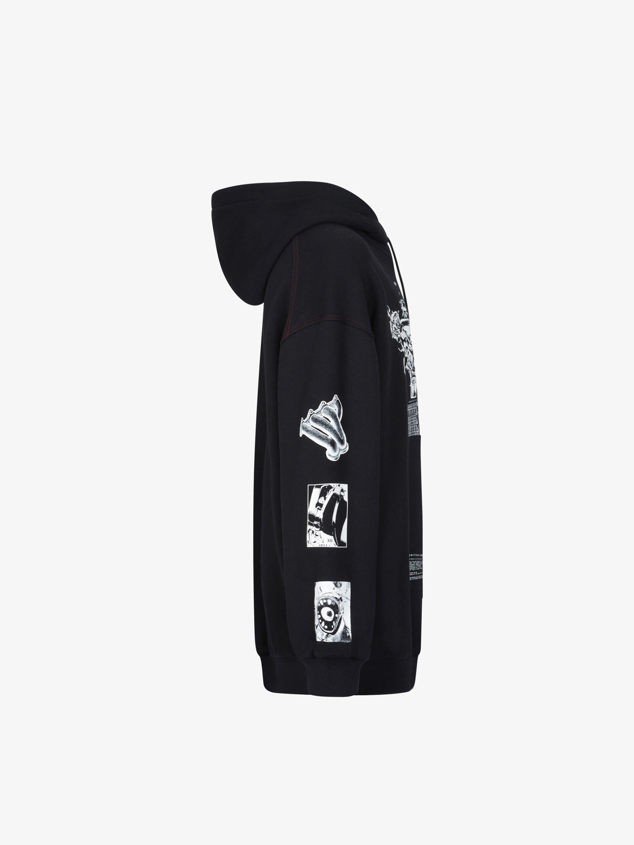 GIVENCHY Schematics oversized hoodie - 4