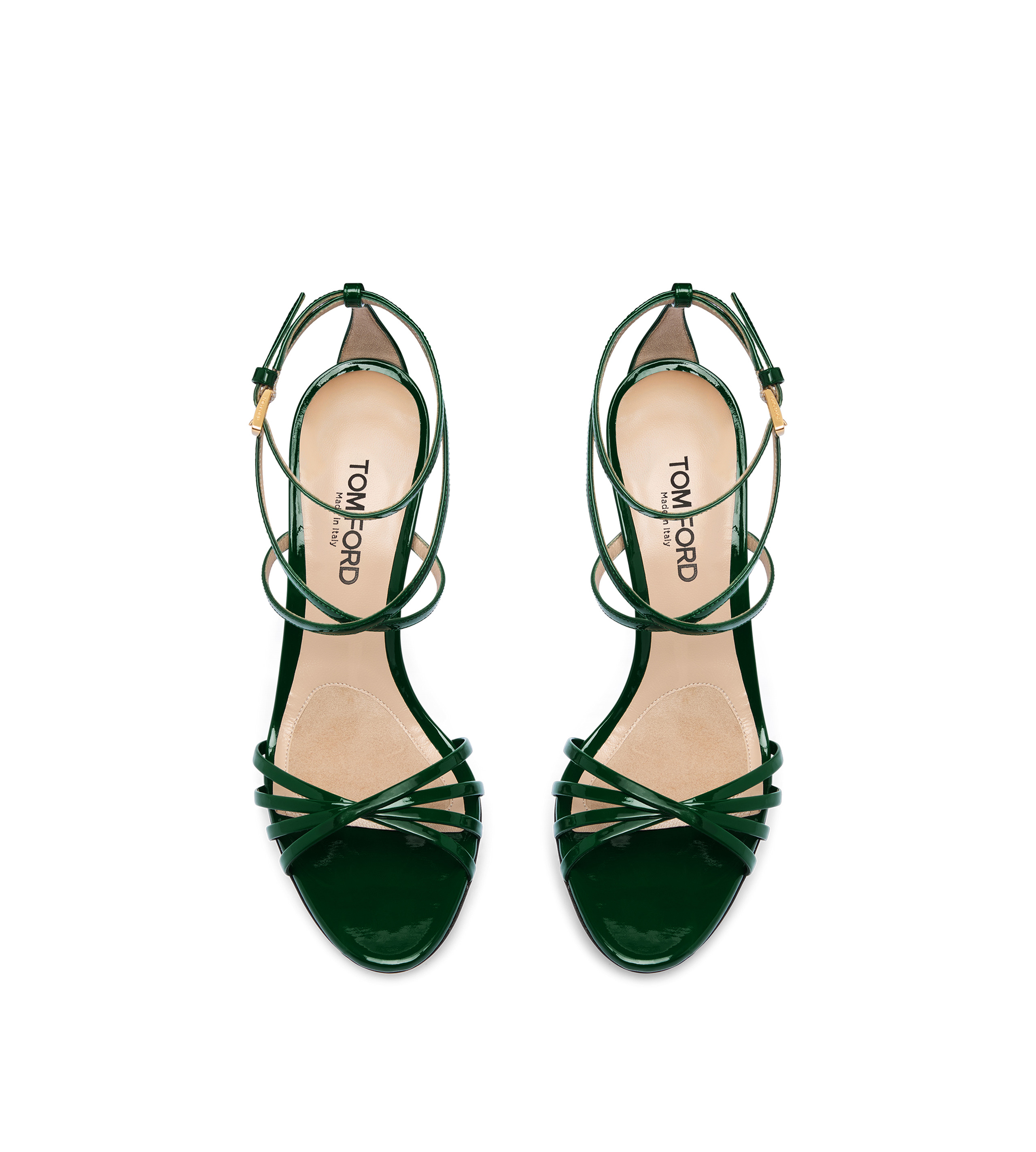 PATENT LEATHER IDA SANDAL - 4