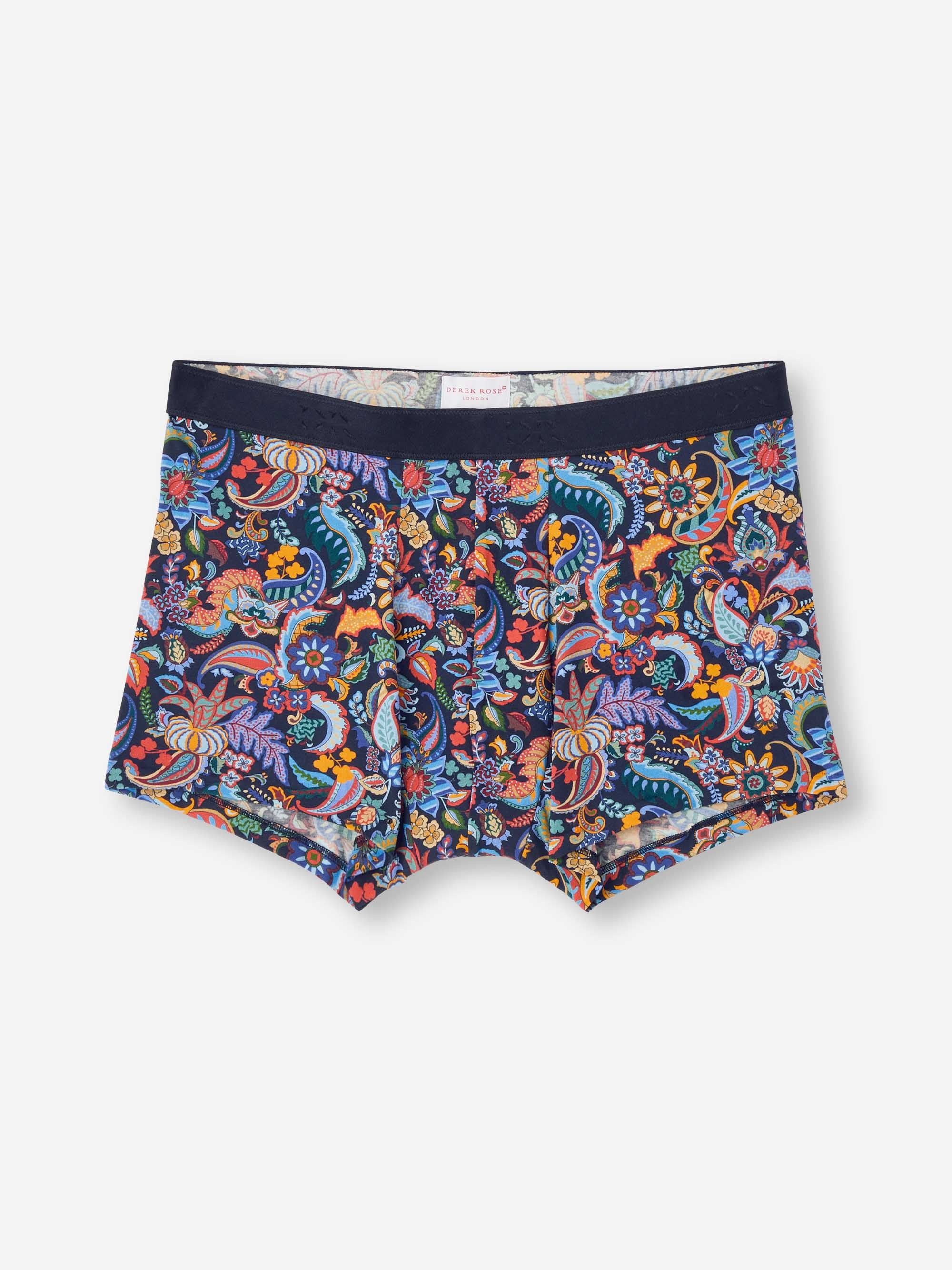 Men's Boxer Briefs Cotton Multi Jungle Paisley - 2