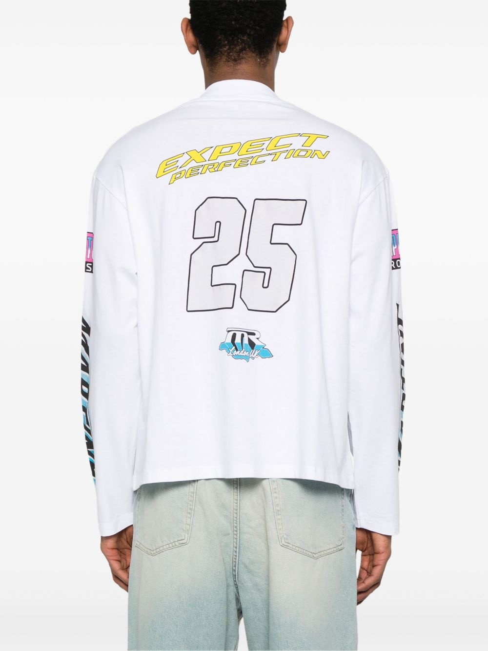 slogan-print T-shirt - 4