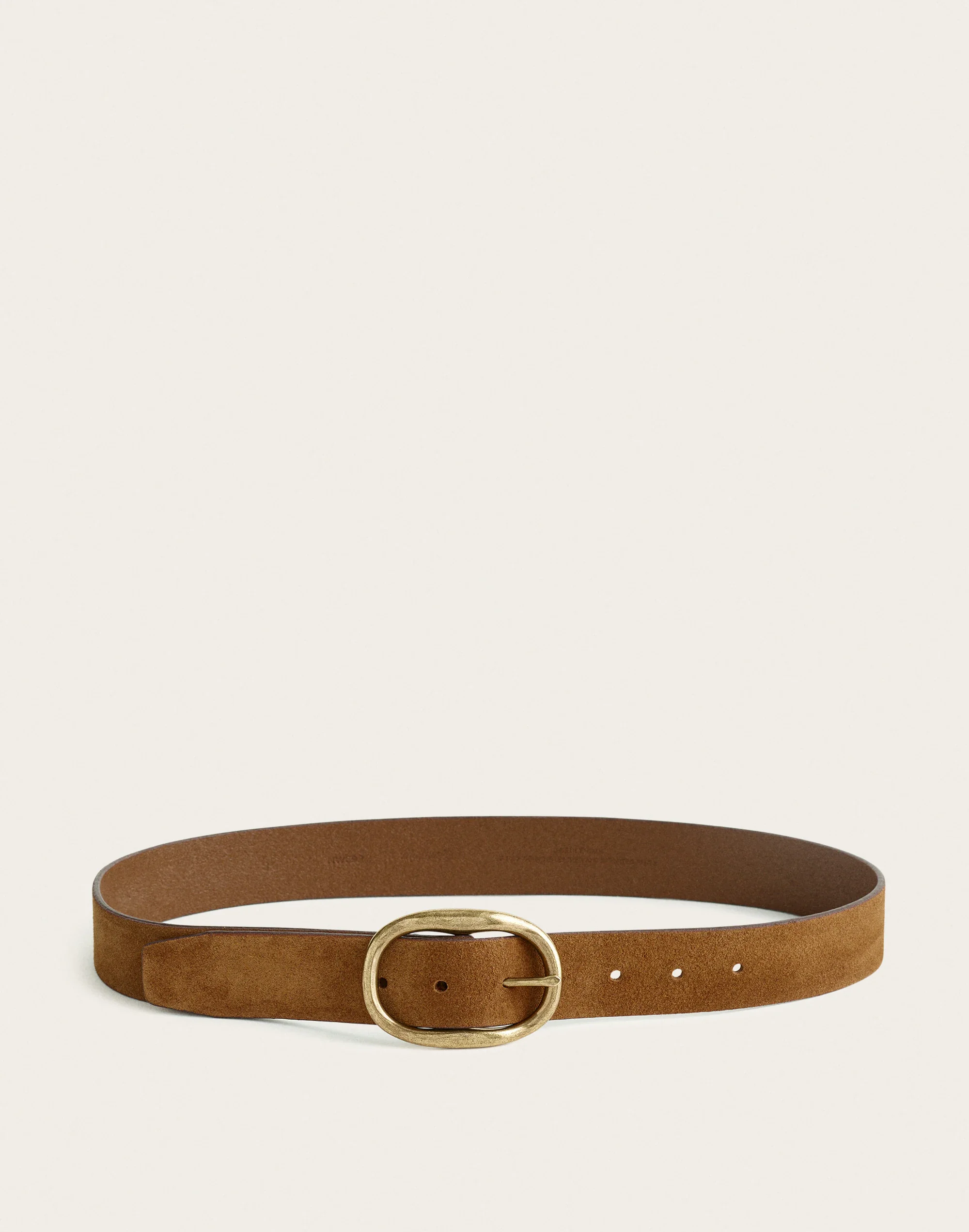 Oval-Buckle Belt - 1