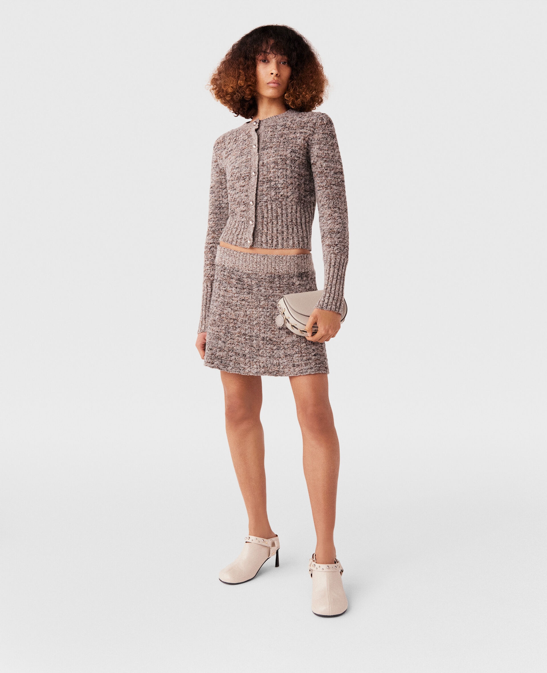 Ribbed Chunky Knit Cardigan - 5