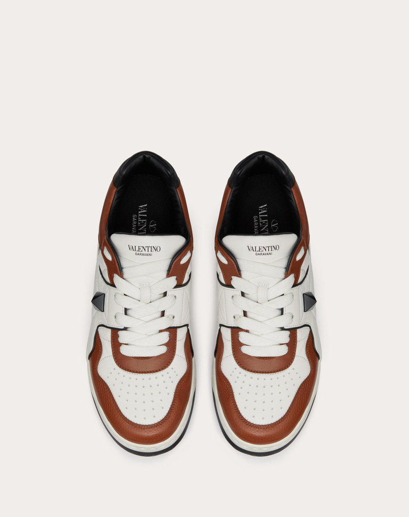 ONE STUD LOW-TOP NAPPA SNEAKER 4