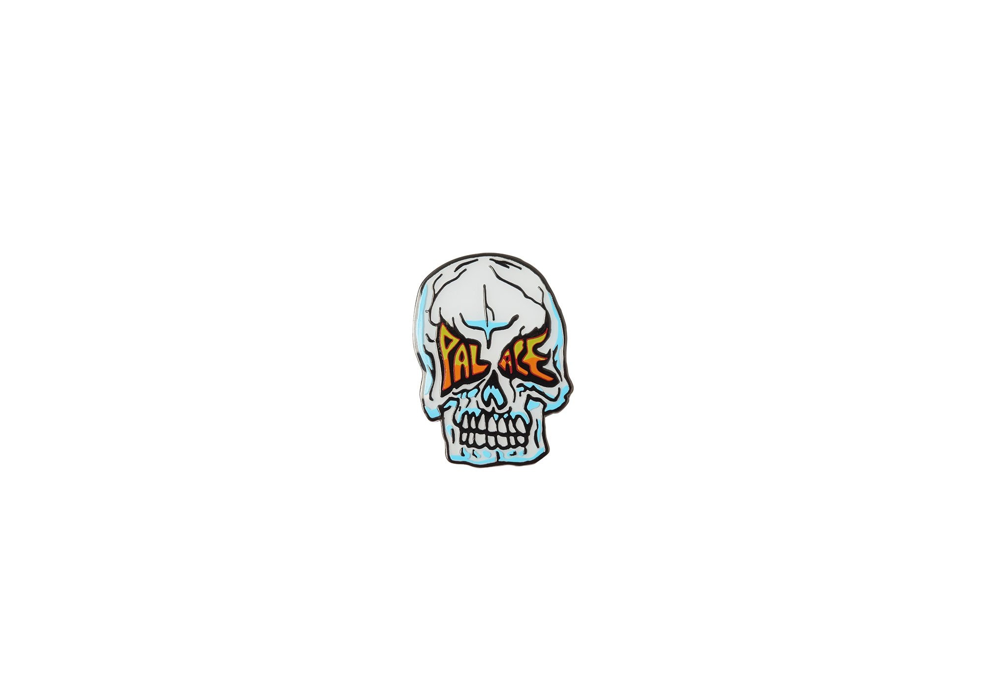 HESH PIN BADGE WHITE - 1