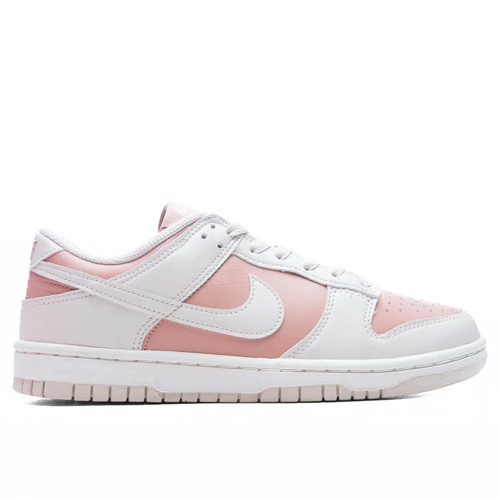 WOMEN'S DUNK LOW - PARTICLE PINK/LIGHT OREWOOD BROWN - 1