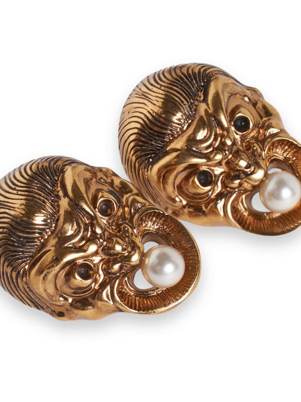 Masks pearl earrings - 2