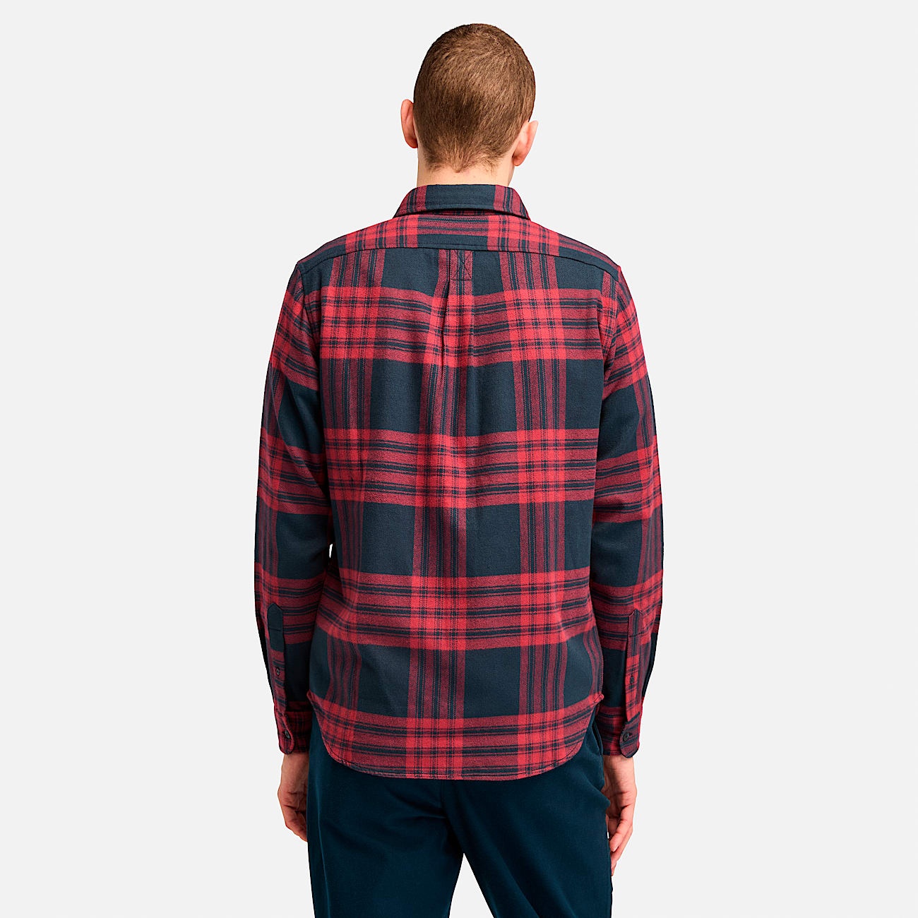 Men's Midweight Flannel Check Shirt - 5