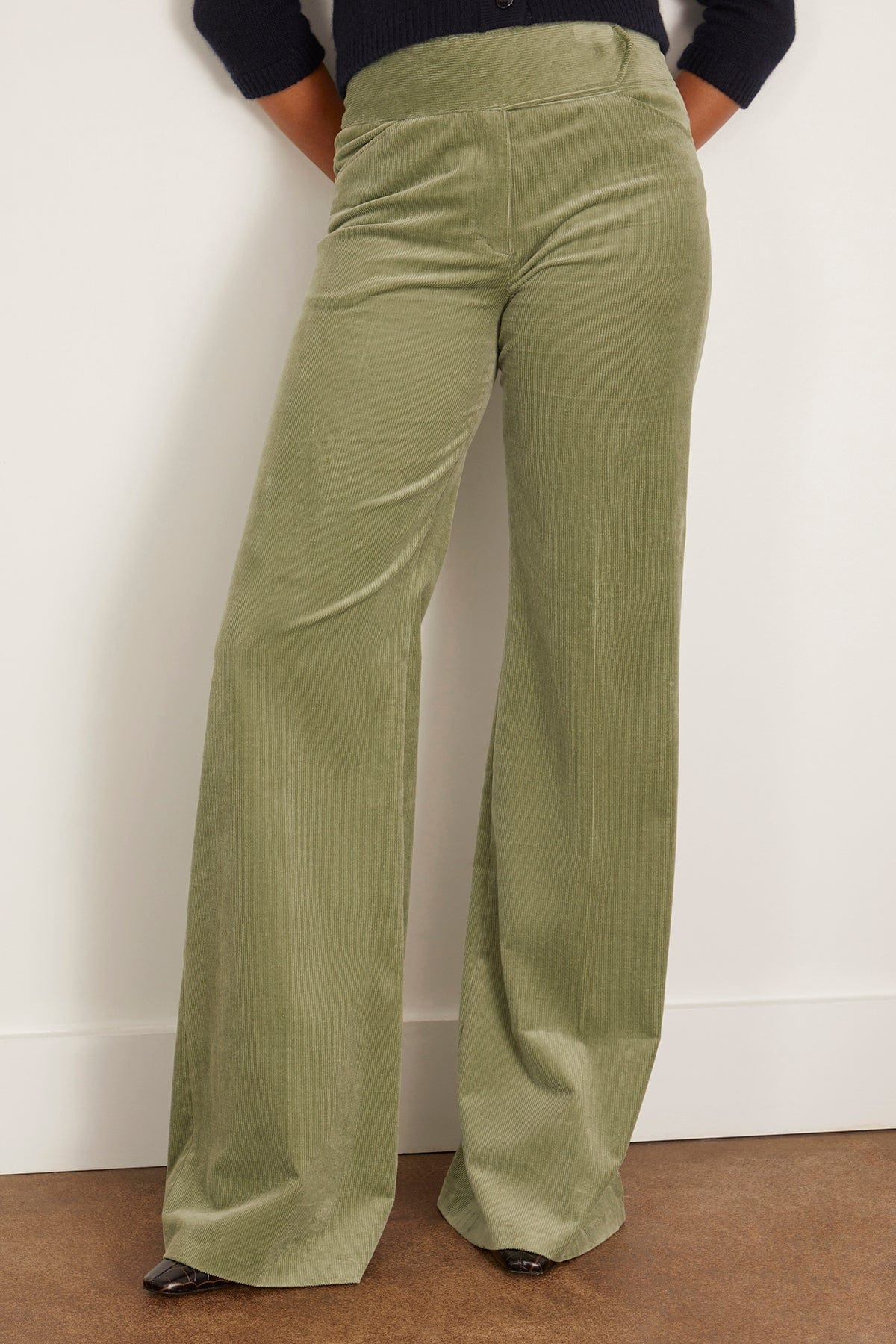Twisted Structure Pant in Mistletoe - 3