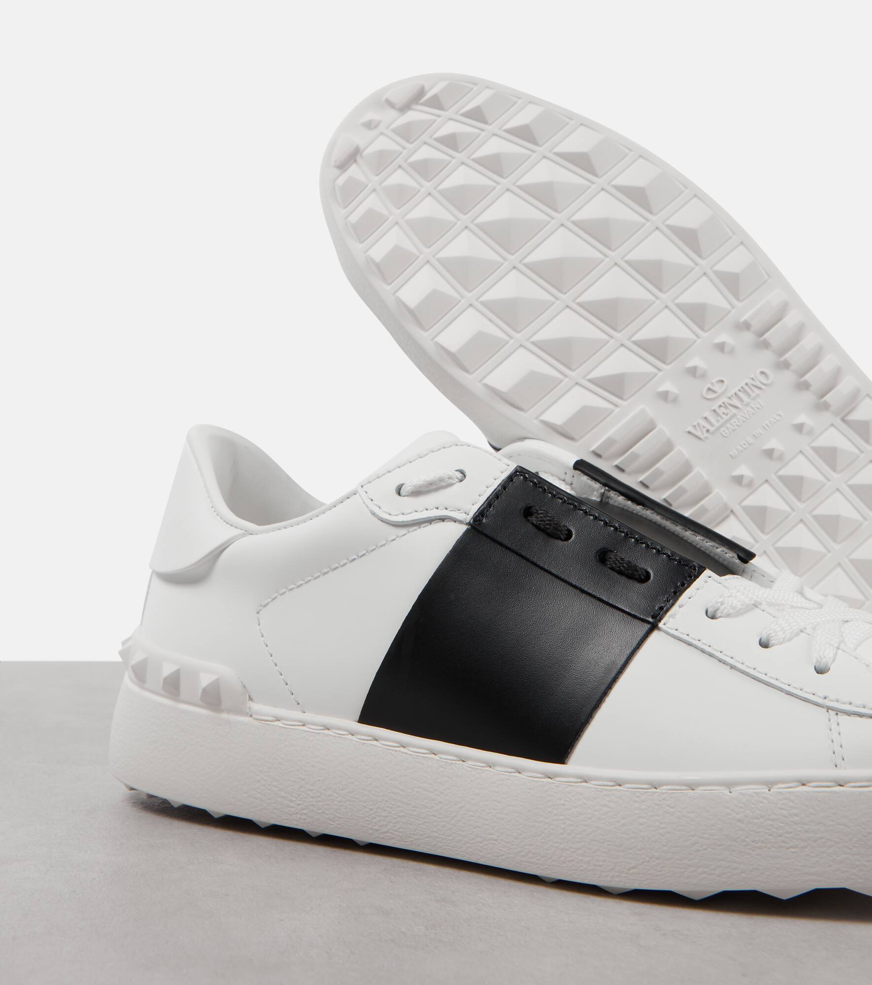 Valentino Garavani Open leather sneakers - 5