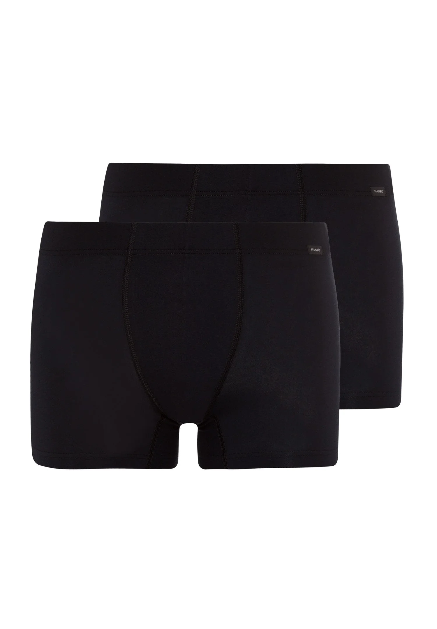 Cotton Essentials 2-Pack Cotton Boxer Briefs With Covered Waistband - 1