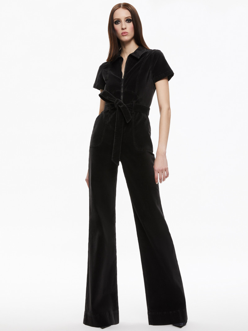 Alice + Olivia GORGEOUS WIDE LEG JUMPSUIT outlook