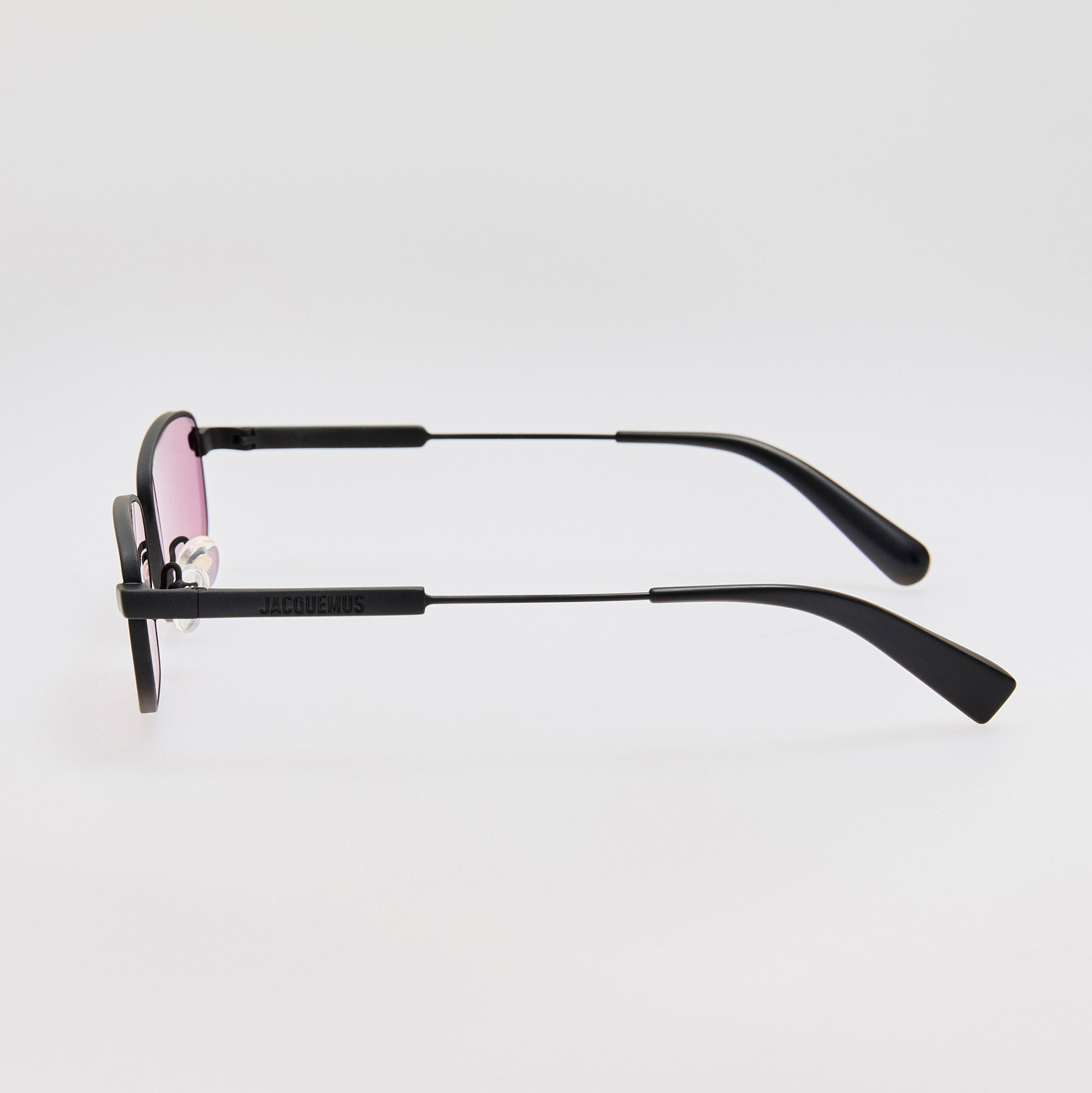 Sera Sunglasses in Metallic Black - 6
