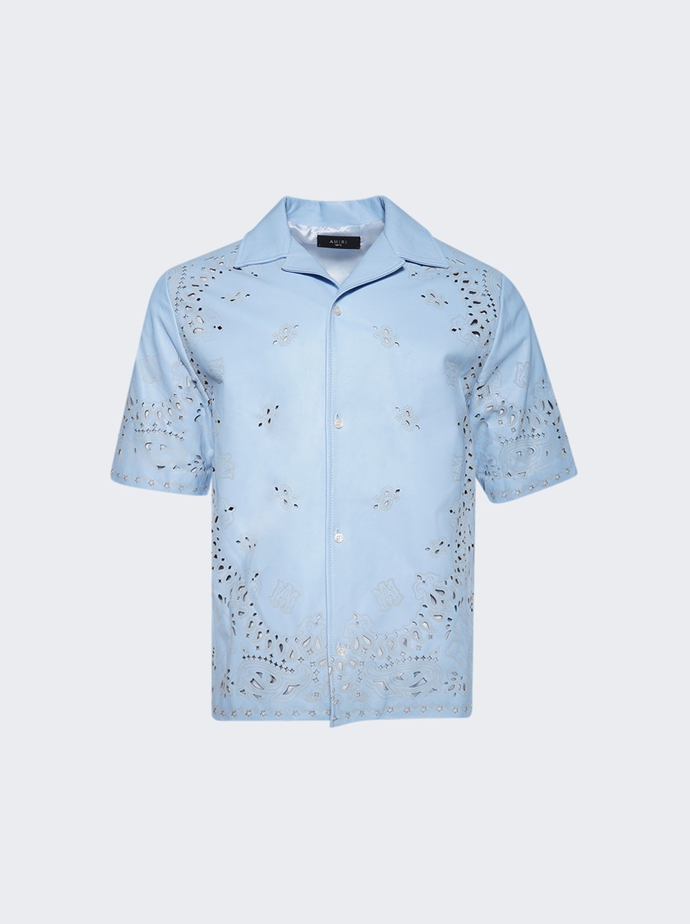 Bandana Laser Camp Shirt Cerulean - 1