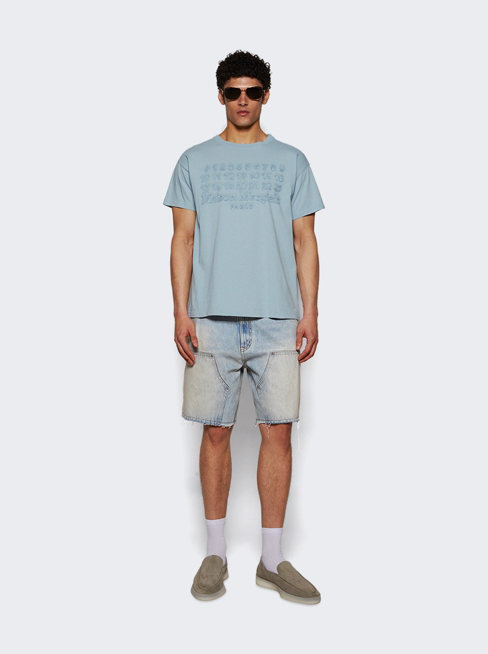 Stamp Logo Tee Baby Blue - 5